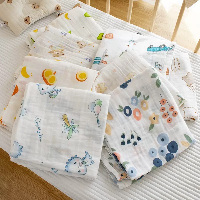 Soft Cotton & Fur Baby Blankets