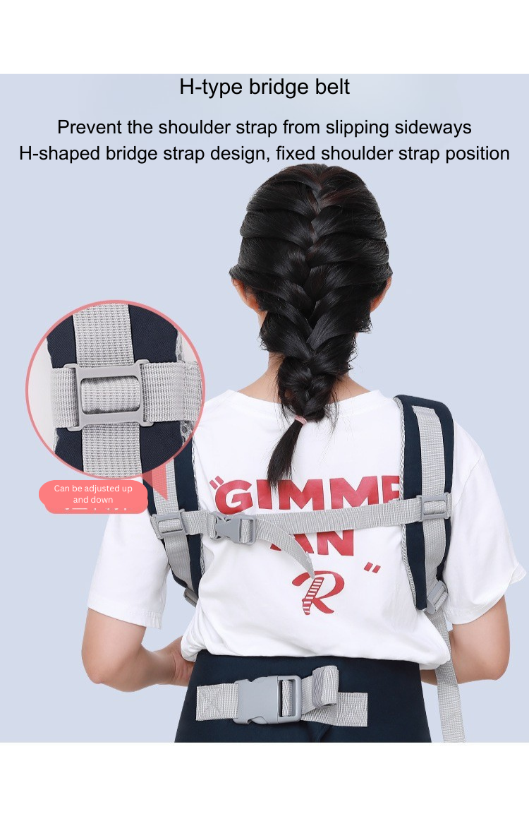 2-in-1 Baby Carrier with Waist Stool – Ergonomic Hip Seat Carrier for 0–3 Years thumbnail
