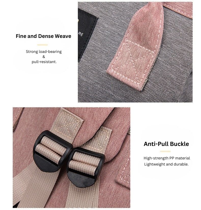 Multifunctional Mummy Bag with Foldable Baby Crib | Waterproof Diaper Backpack | USB Charging | Insulated Bottle Compartment | Large Capacity thumbnail