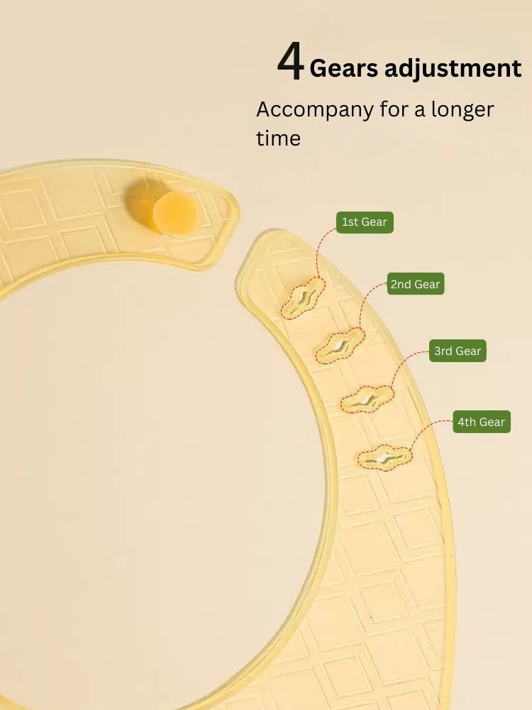 Baby Silicone Bib | Food-Grade | Heat Resistant 200°C | Adjustable Neck | Anti-Spill 3D Pocket | BPA-Free & Odourless thumbnail