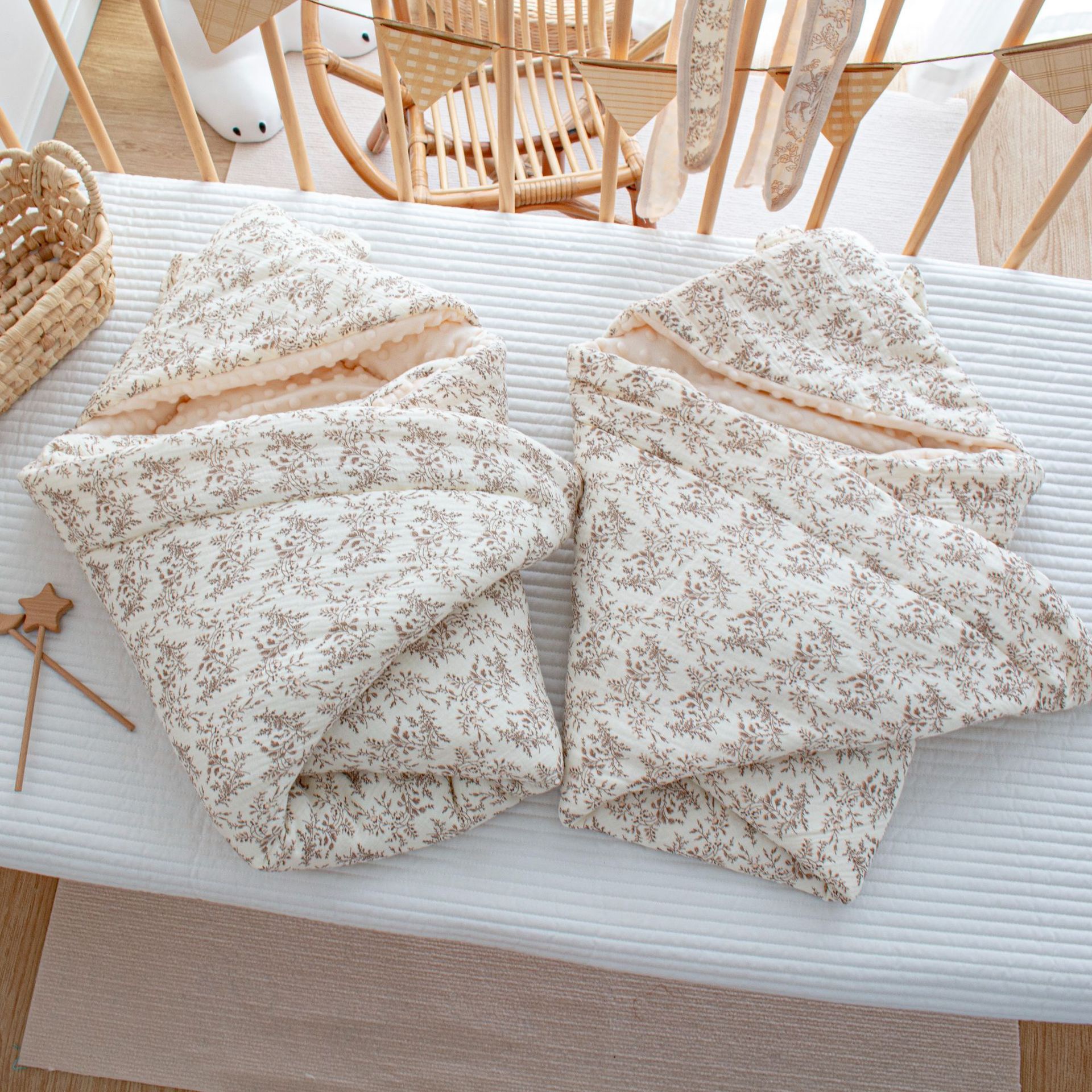 baby cotton wrap blanket