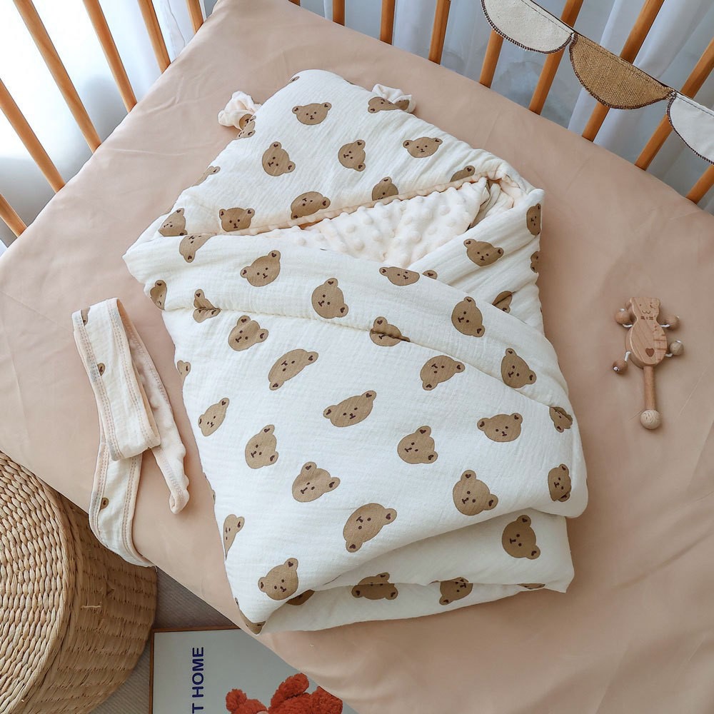 baby swaddle double layer thumbnail