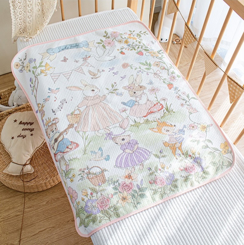 Baby Waterproof Mat - Soft, Absorbent & Leak-Proof Changing Mat thumbnail