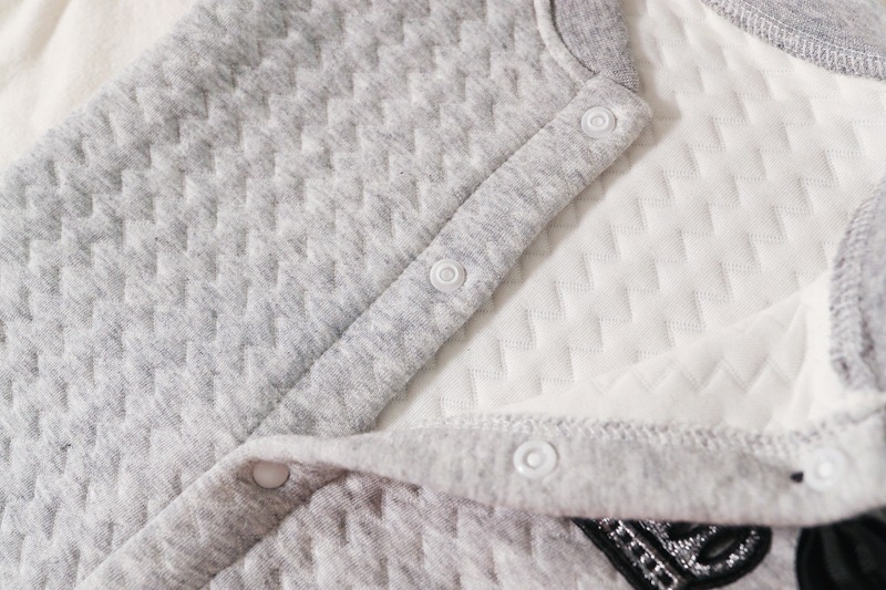 Baby Romper Set with Bow Tie | Soft Cotton Full Sleeve Onesie | Newborn to Toddler thumbnail